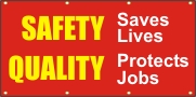 Safety Saves Lives Banner